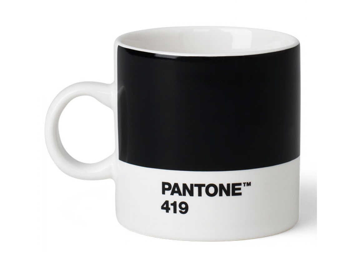 Chávena Café CD PANTONE preto 419