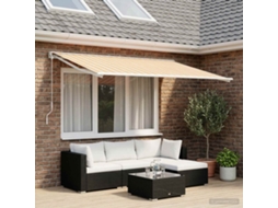 Vidaxl Tecido De Substituição Para Toldo Azul E Laranja 450 × 350 Cm
