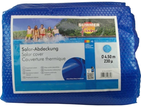 Cobertura de Piscina  Redonda (Azul - Polietileno - 450 cm)