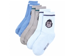 Meias Para Criança 5 Pares Ue 30-34