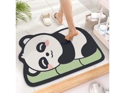 Tapete De Banheiro Antiderrapante, Superabsorvente, Feito De Terra Diatomácea Com Desenho Animado E Secagem Rápida.