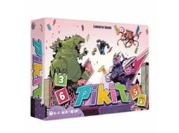 Jogo de tabuleiro Pikit Kaijus vs Mechas: Asmodee, estratégico e emocionante