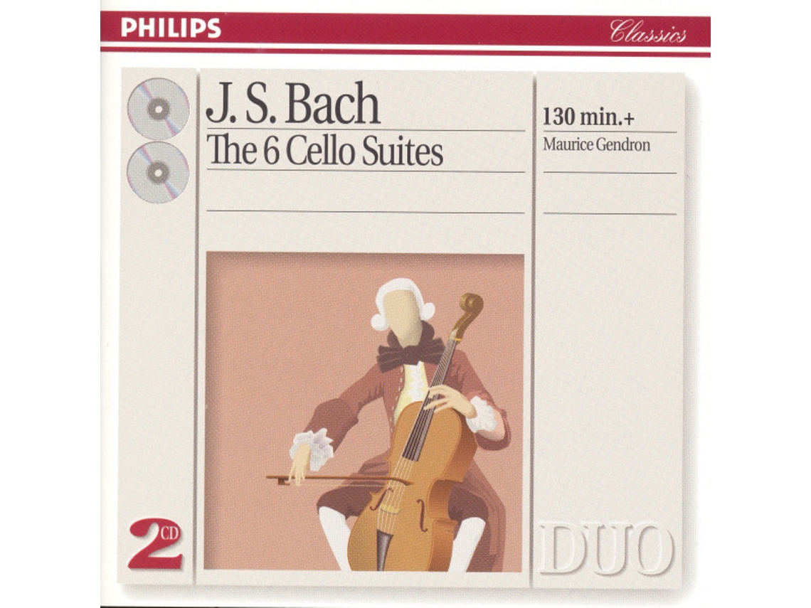 CD Bach - Maurice Gendron