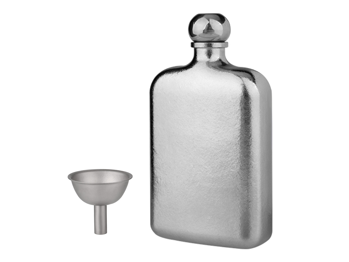 Garrafa de Titânio 230ml Ultra leve com Funnel