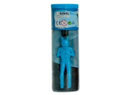 Brinquedo De Paraquedas Para Crianças, Brinquedo Voador Sem Ângulo, Lançar E Ver Pousar, Brinquedo Ao Ar Livre Azul