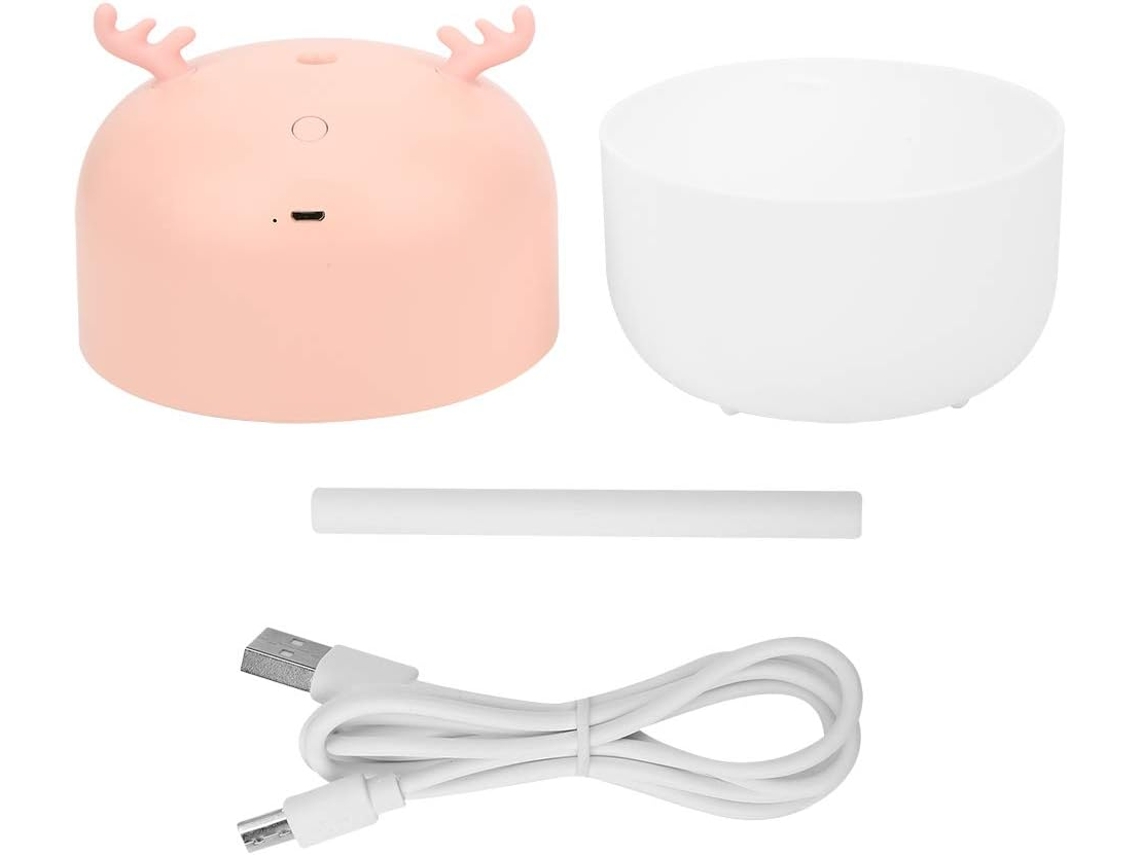 Umidificador De Mesa 500ml Alimentado Por Usb, Com Design Elegante E Moderno