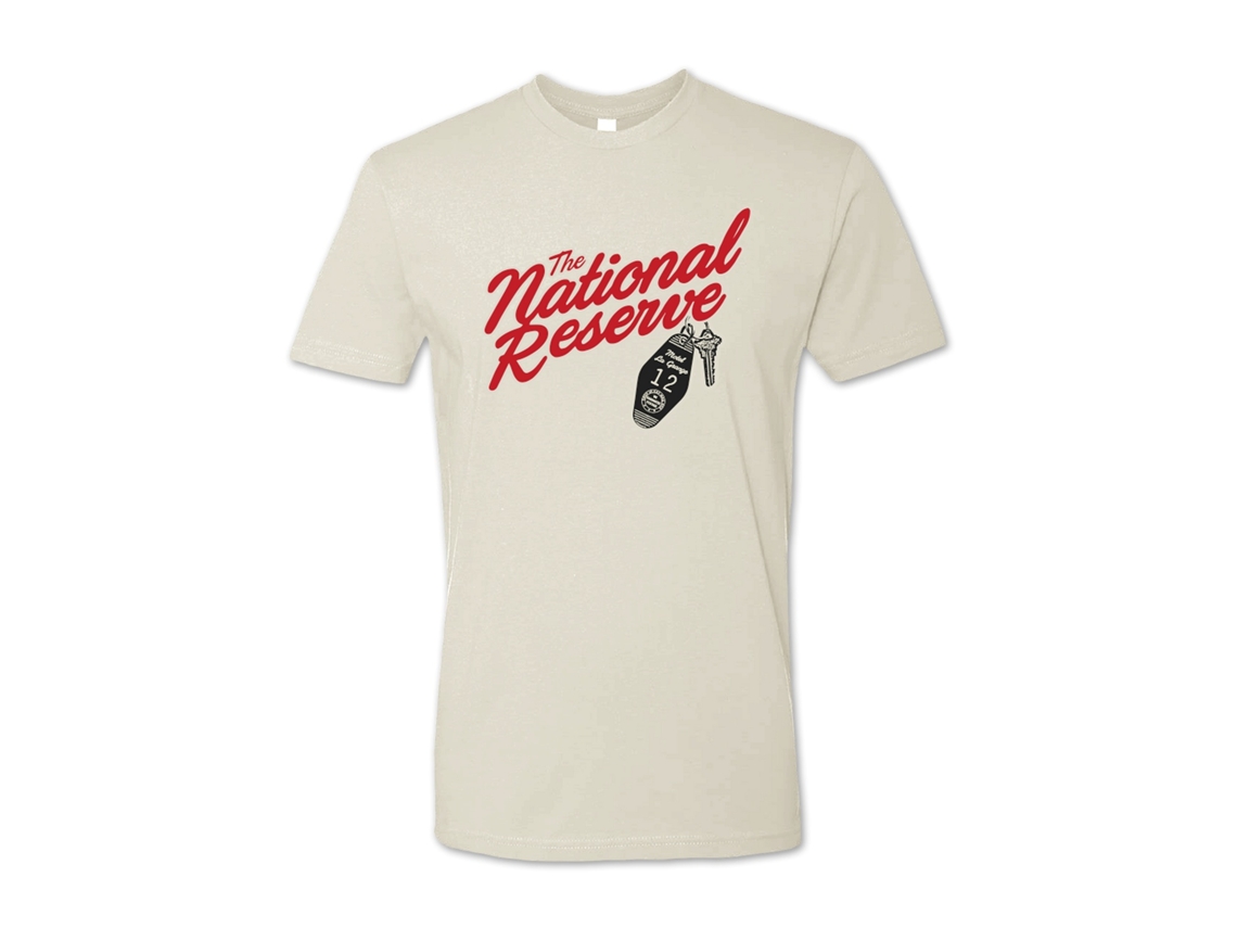 The National Reserve Motel Key T shirt ROCKINSTONE Unisex Adults Best Sellers Size:xxl