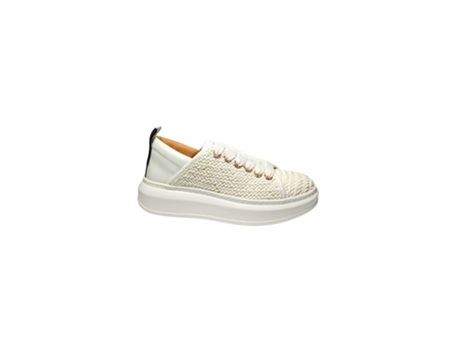 Sapatilhas De Mulher Alexander Smith Sportive Pele Branco (36)