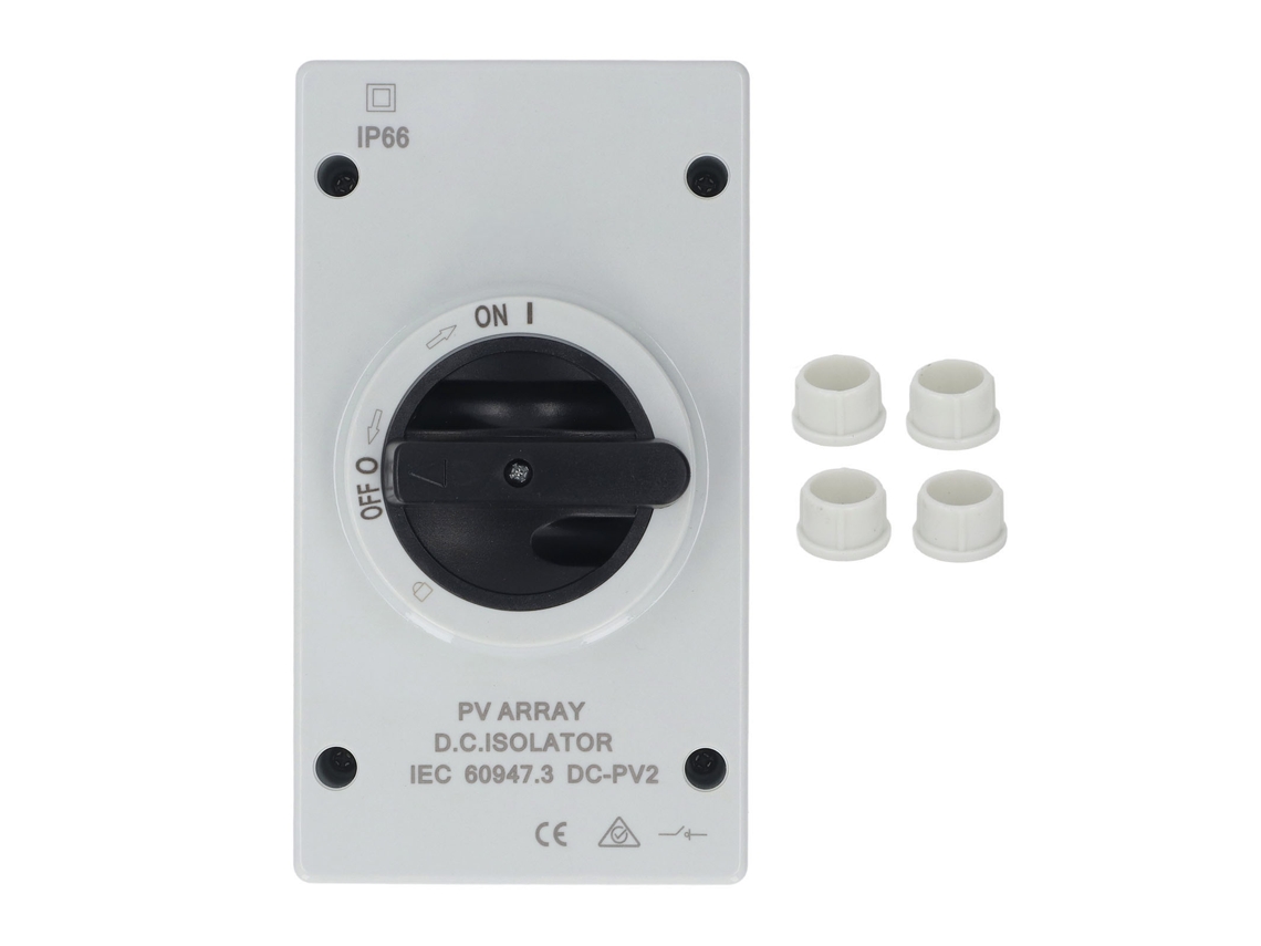 Interruptor de Desconexão Cc Fotovoltaico 1000v 32a Ip66 | S/MARCA