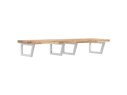 Basin Shelf, Basin Shelves Vidaxl Marrom Madeira De Acácia (120 X 50 X 4 Cm)
