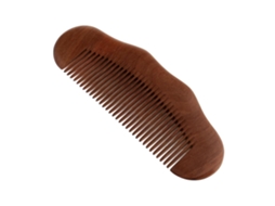Pente De Madeira De Pêssego Natural, Antiestático, Cuidado Capilar, Massagem Na Cabeça, Dentes Finos Jinyubo Store