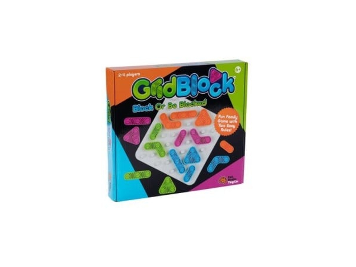 Jogo De Tabuleiro Tomy Gridblock, Jogo De Tabuleiro Estratégico Para Crianças