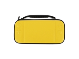 Capa Protectora LAXISCREED Switch Lite Amarela 10 Slots