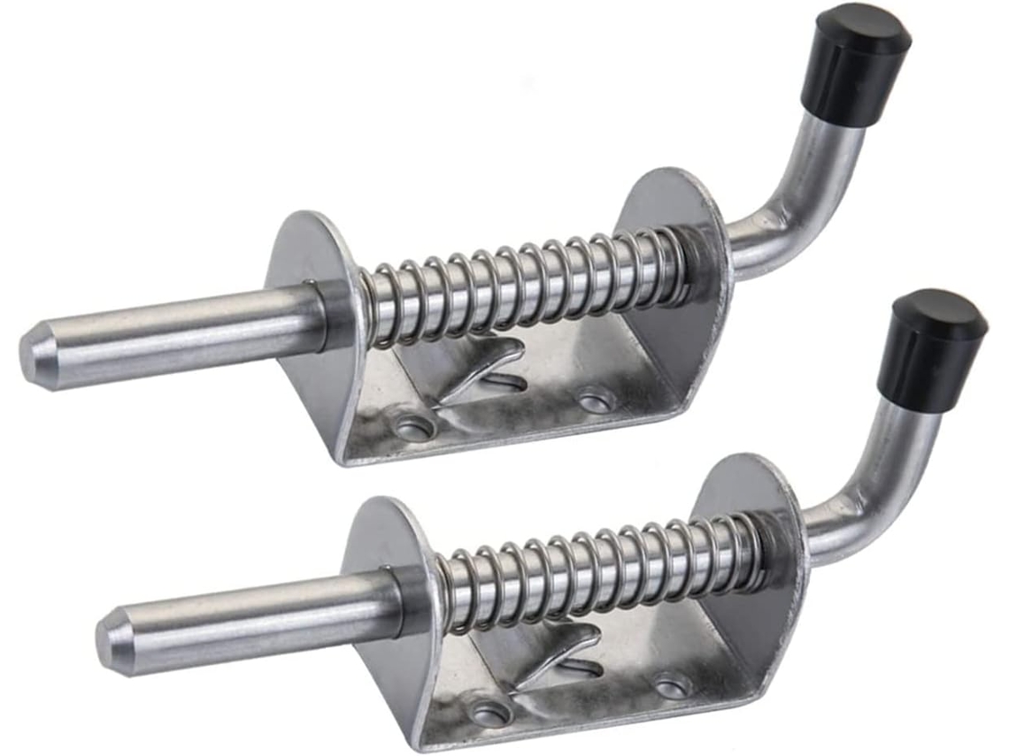 Fecho Para Porta De Garagem, Pacote Com 2 Unidades, Aço Inoxidável Para Porta De Correr