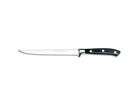 Faca De Cozinha Ergoforge, Aço, Preto, 2,3x6x40 Cm, Sanelli
