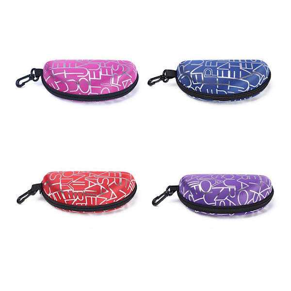 Conjunto de 4 Estojos para Óculos, Cor Aleatória AQUAFORGE