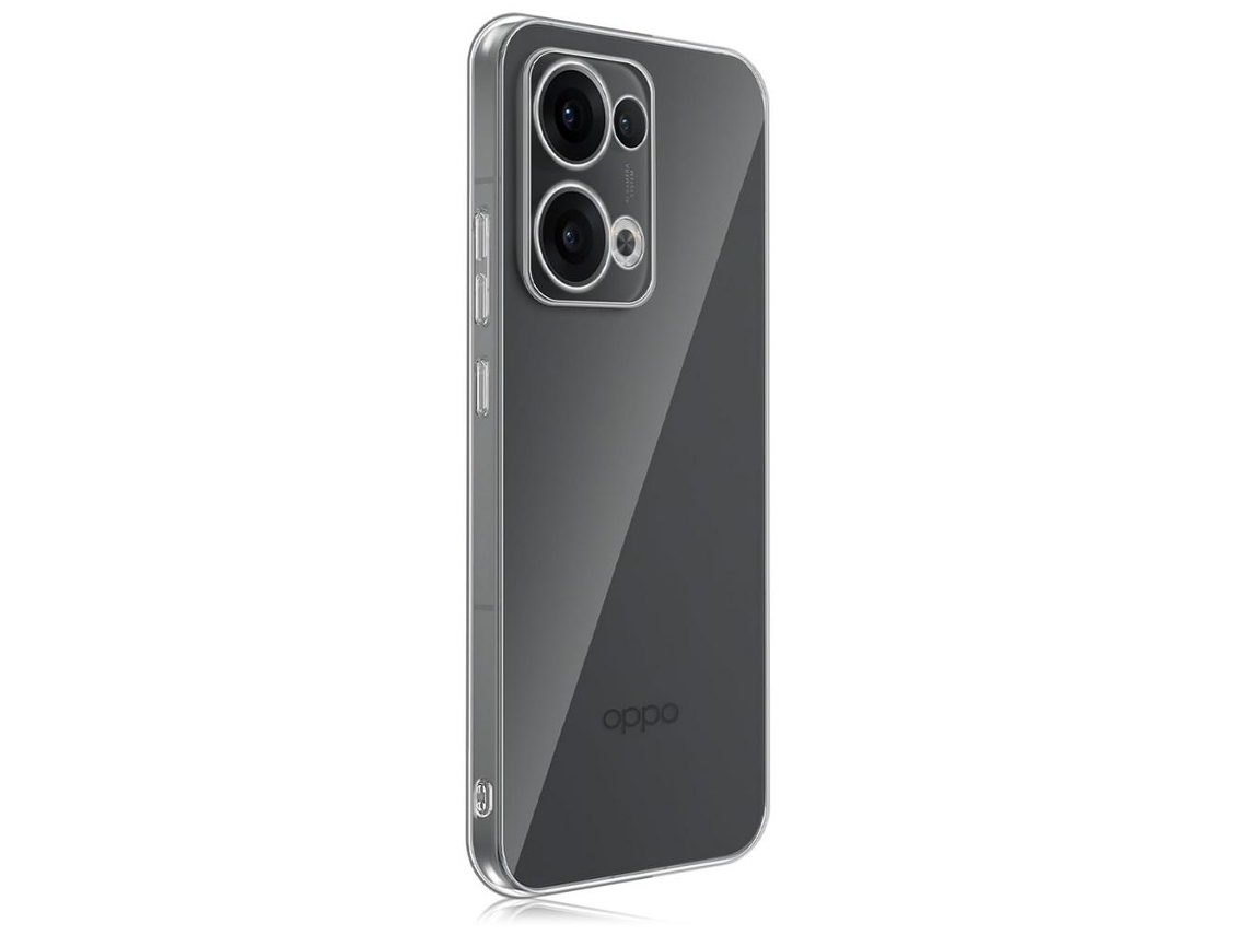 Capa Para Oppo Reno 13 (5g) Gtrpesp Transparente Silicone Tpu Gel Protetor De Tela De Vidro Temperado Para Celularvayotoy