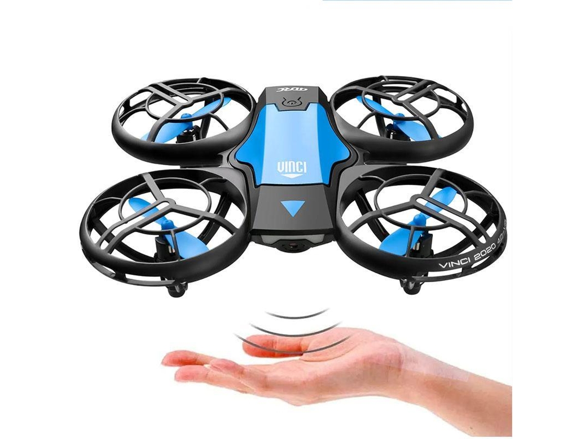 Mini Drone Bestvite De Controle Remoto (modelo V8 Duração Da Bateria 12 Min Azul)