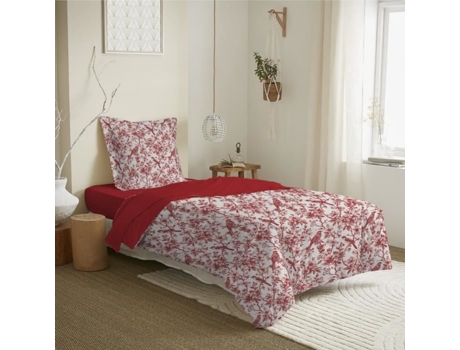 Conjunto de Lençol COTON PUR Cama Bérengère Algodão Multicor - 3pcs (190 cm)