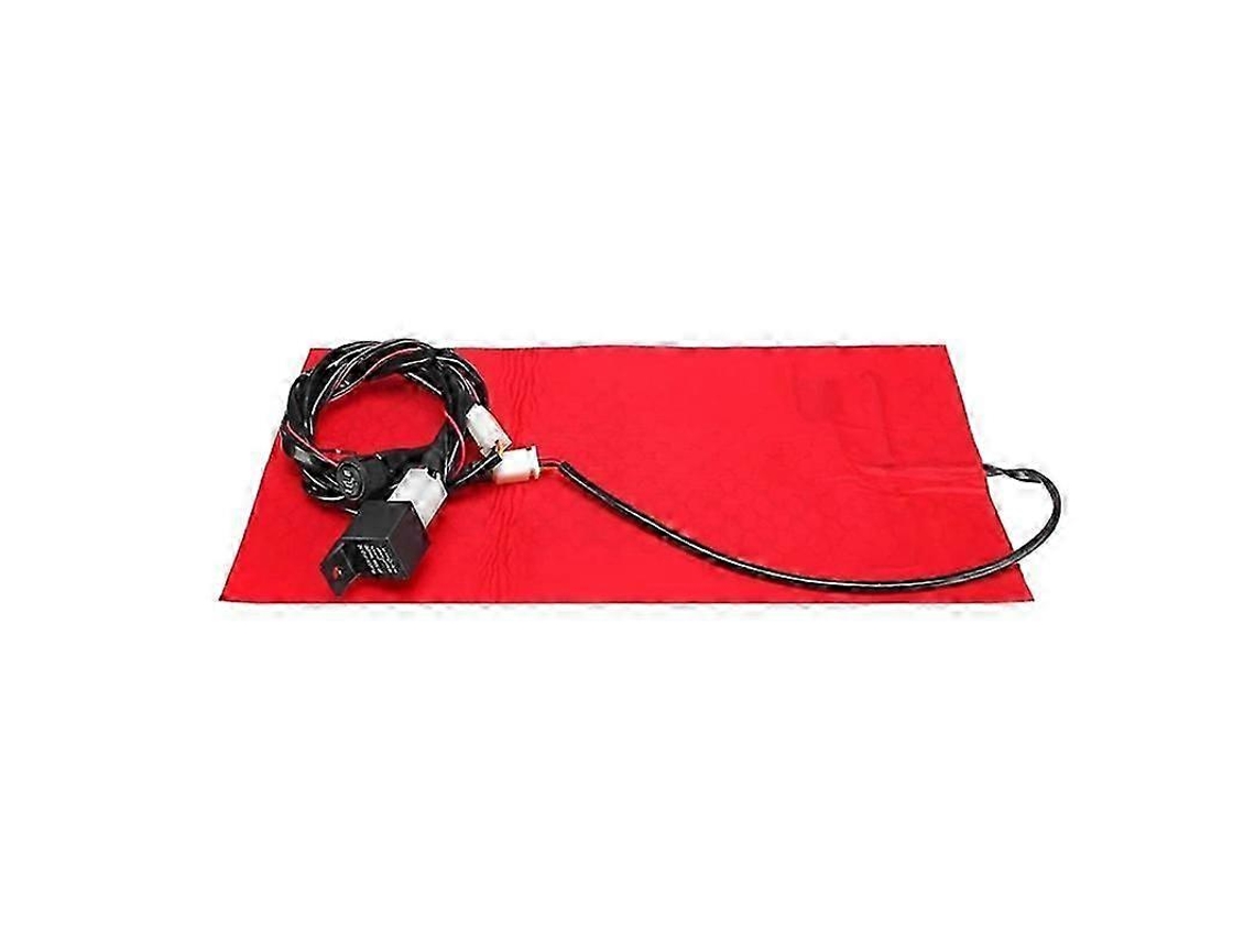 Almofada De Aquecimento Moto Atv 25w 12v Inverno Impermeável Universal Cojin Aquecido