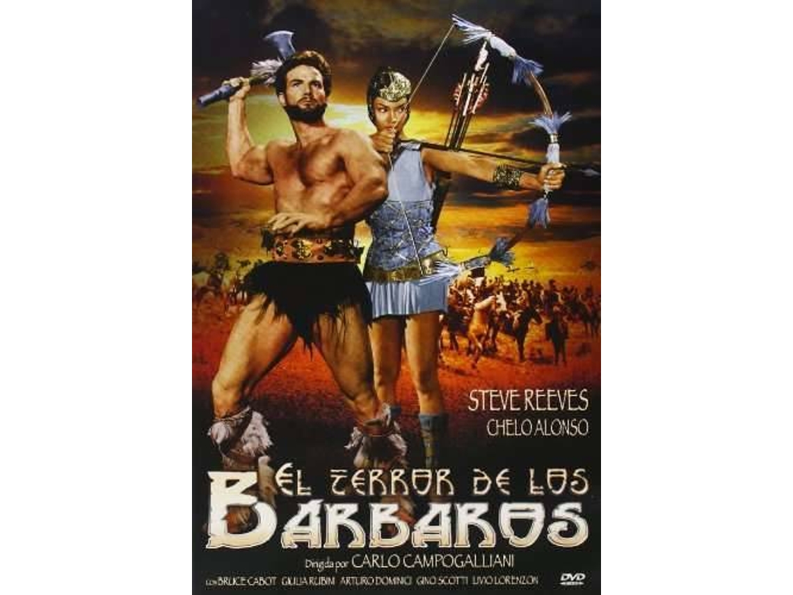 DVD El Terror De Los Barbaros (Edição em Espanhol)