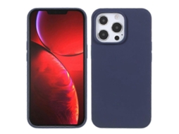 Capa Traseira De Silicone Sólido À Prova De Choque Para Iphone 14 Pro
