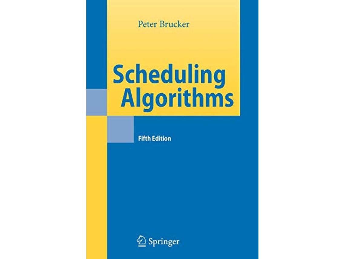 Livro Scheduling Algorithms de Peter Brucker (Inglês)
