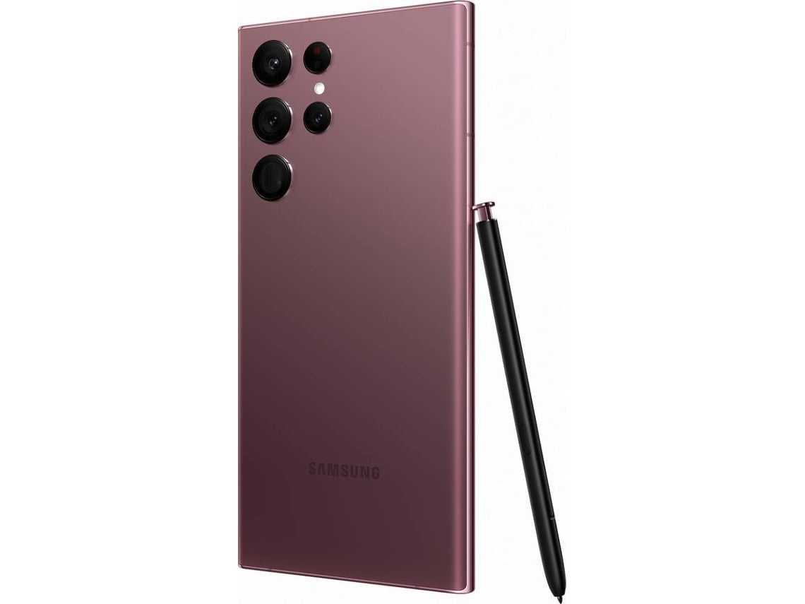 Smartphone SAMSUNG Galaxy S22 Ultra (6.8'' - 12 GB - 256 GB - Burgundy)