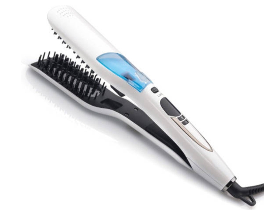 Alisador de Cabelo Cerâmico a Vapor com Íons Negativos para Cuidados Capilares Acessório Multifuncional Uso Prático STELASPLEN