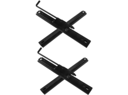 Conjunto de Trilhos Deslizantes para Assento (2 Pares) - Fácil Instalação - Ferro