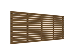 Cabeceira de Parede MAISON EXCLUSIVE em Pinho Maciço Castanho mel (156x3x91,5 cm)