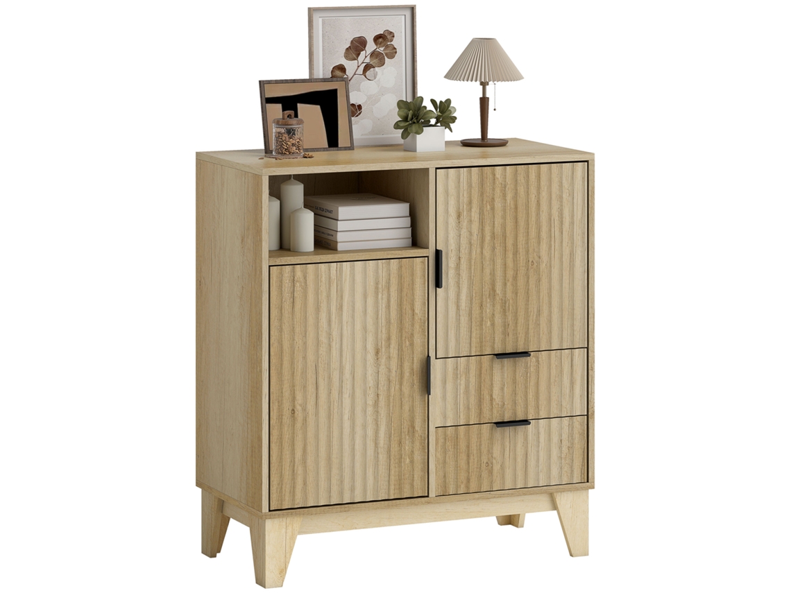 Sofá Cama VISTA de 3 lugares com pufe, design escandinavo, 193x136x85 cm, cinza escuro