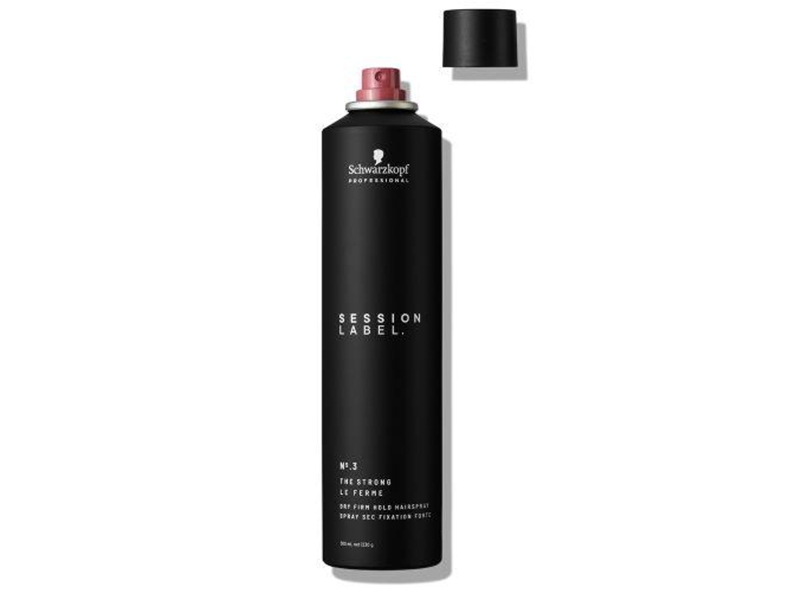 Spray De Fixação Forte Schwarzkopf Session Label No. 3 500ml