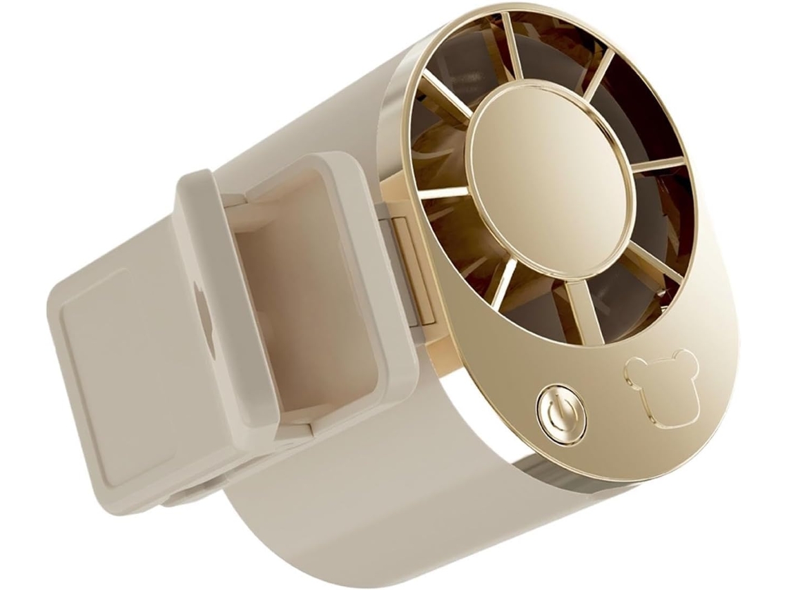 Mini Ventilador De Encaixe, Soprador De Resfriamento Com 3 Velocidades