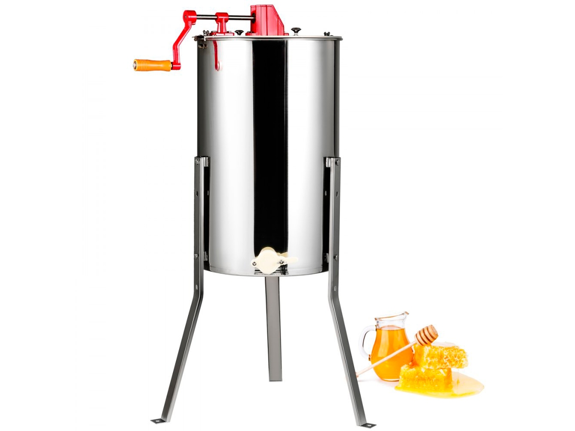 Extrator De Mel Manual De 3 Quadros Em Aço Inox Tekmaquinas
