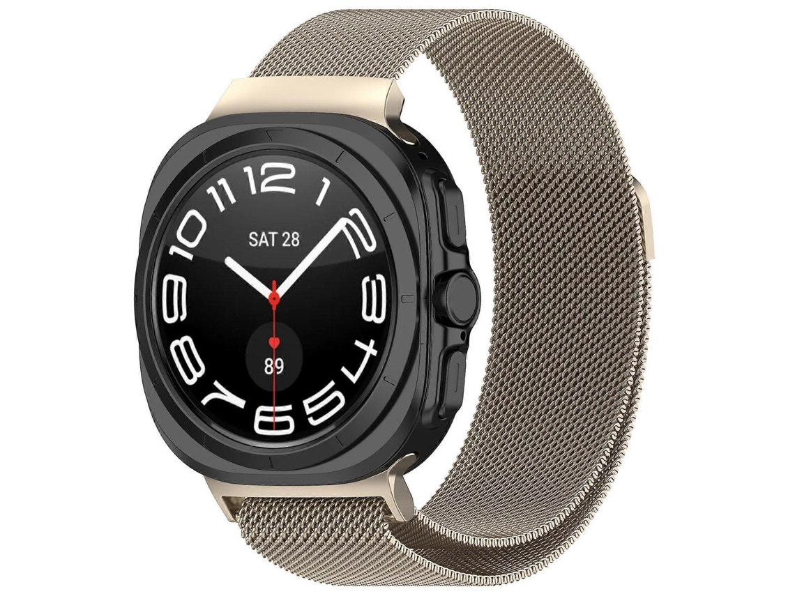 Pulseira Milan Magnética Em Aço Inoxidável Para Samsung Galaxy Watch 8 40/44mm