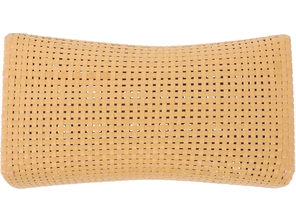 Almofada de Pescoço e Plástico Antitranspirante com Suporte Lombar Design Que Imita Rattan. CHABERLU