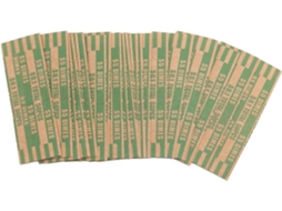 Pacote com 300 Rolos de Papel de Embrulho Inquebrável para Moedas. SFUSHOS