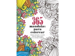 Livro 365 Mandalas Para Colorear (Espanhol)