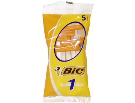 Lâminas Descartáveis BIC Regular (5 Unidades)