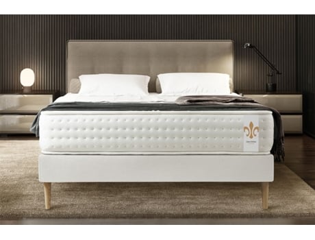Colchão Base Vingt Quatre LITIER_DELUXE_TRADITION Espuma com memória Branco (180x200cm)