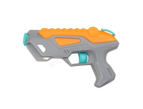 Pistola D'água Infantil Modelo Galáctico Comprimento 22 Cm Cinza Laranja E Verde Para Jogos Ao Ar Livre E Batalhas Aquáticas Tous À La Plage