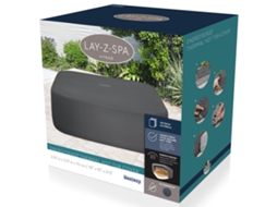 Maison Exclusive - Capa Pvc E Pom Cinzento