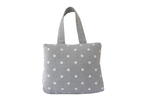 Capa Porta A Pois Cinza Claro 15x20 Cm Deco Stars