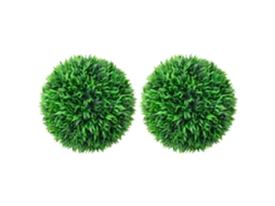 Artificial Boxwood Ball, Artificial Boxwood Balls Vidaxl Verde Polietileno (38 Cm)