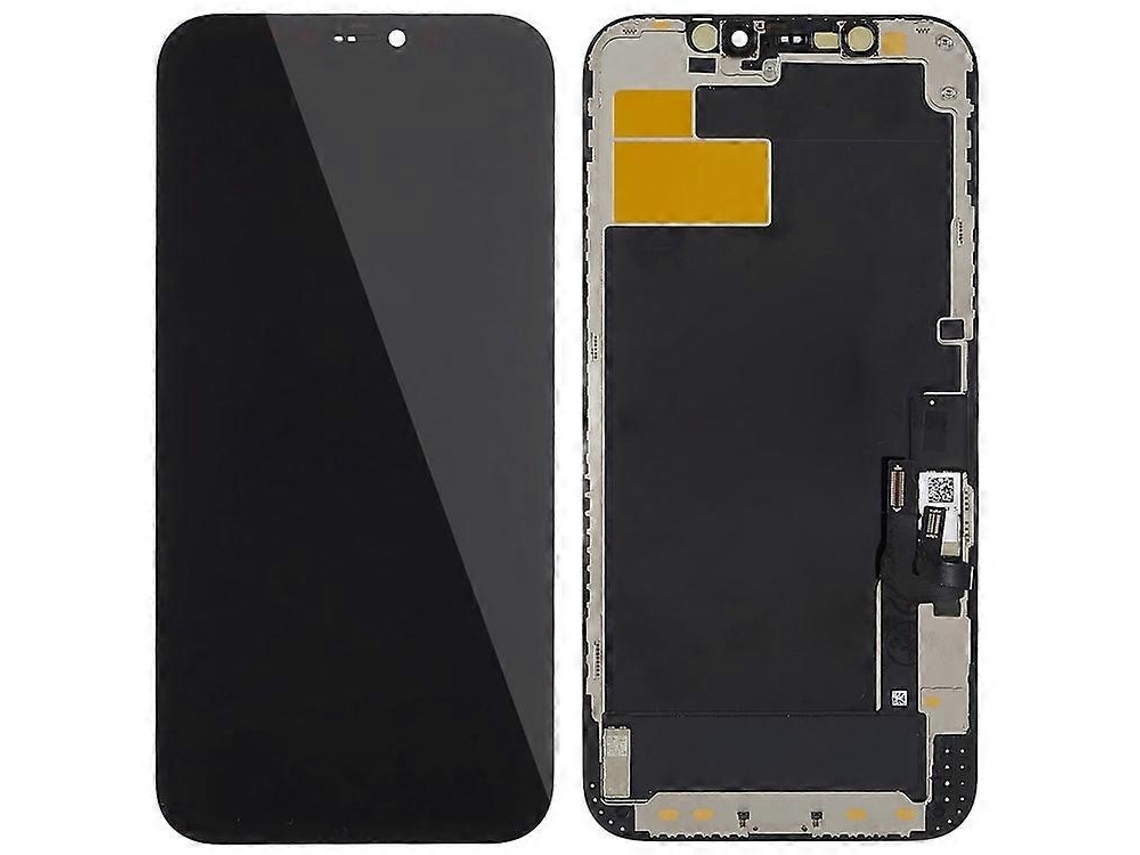 Peça De Reposição Para Conjunto De Digitalizador E Tela Oled Suave De Grau C De 6,1 Polegadas Compatível Com Iphone 12/12 Pro Webake (sem Logotipo)