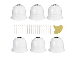 Capas Reutilizáveis De Plástico Para Mudas Jardim