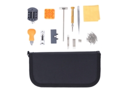Kit De Ferramentas Para Reparação De Relógios Com Retirador De Elo, Abrecapas E Ferramentas De Substituição De Baterias