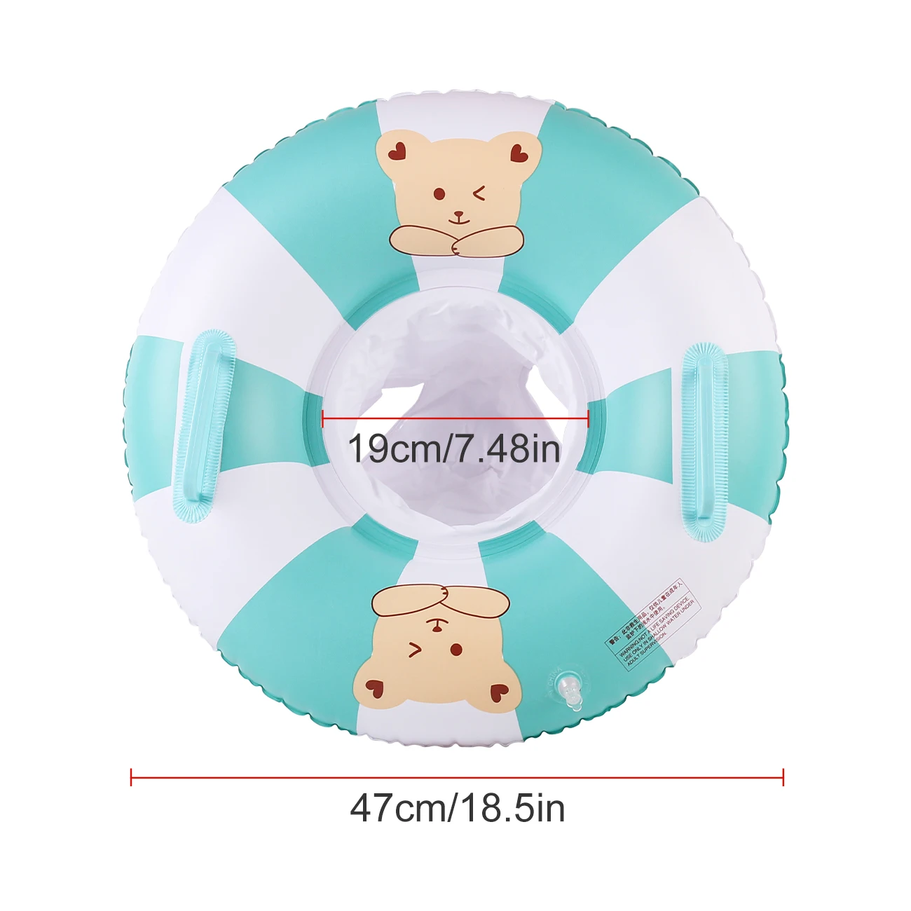 ( ) 1 Boia Com Assento De Segurança, Adequada Para Piscinas E Boias De Natação.