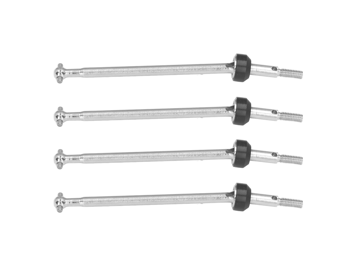 Mali 4pcs Eixo de Transmissão Cvd Dianteiro de Aço para Carro Rc Wltoys 1/10 com Proteção Contra Ferrugem e Funcionamento Liso